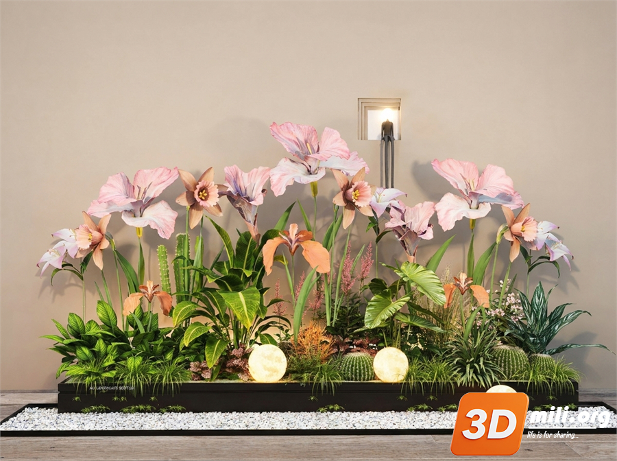 Mini Garden Skp Files 